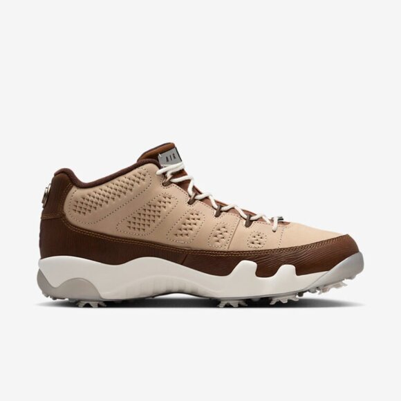 Nike Air Jordan 9 Golf NRG PGA Masters Woods WoodGrain Brown 10.5 FN6929-200 - Picture 3 of 16